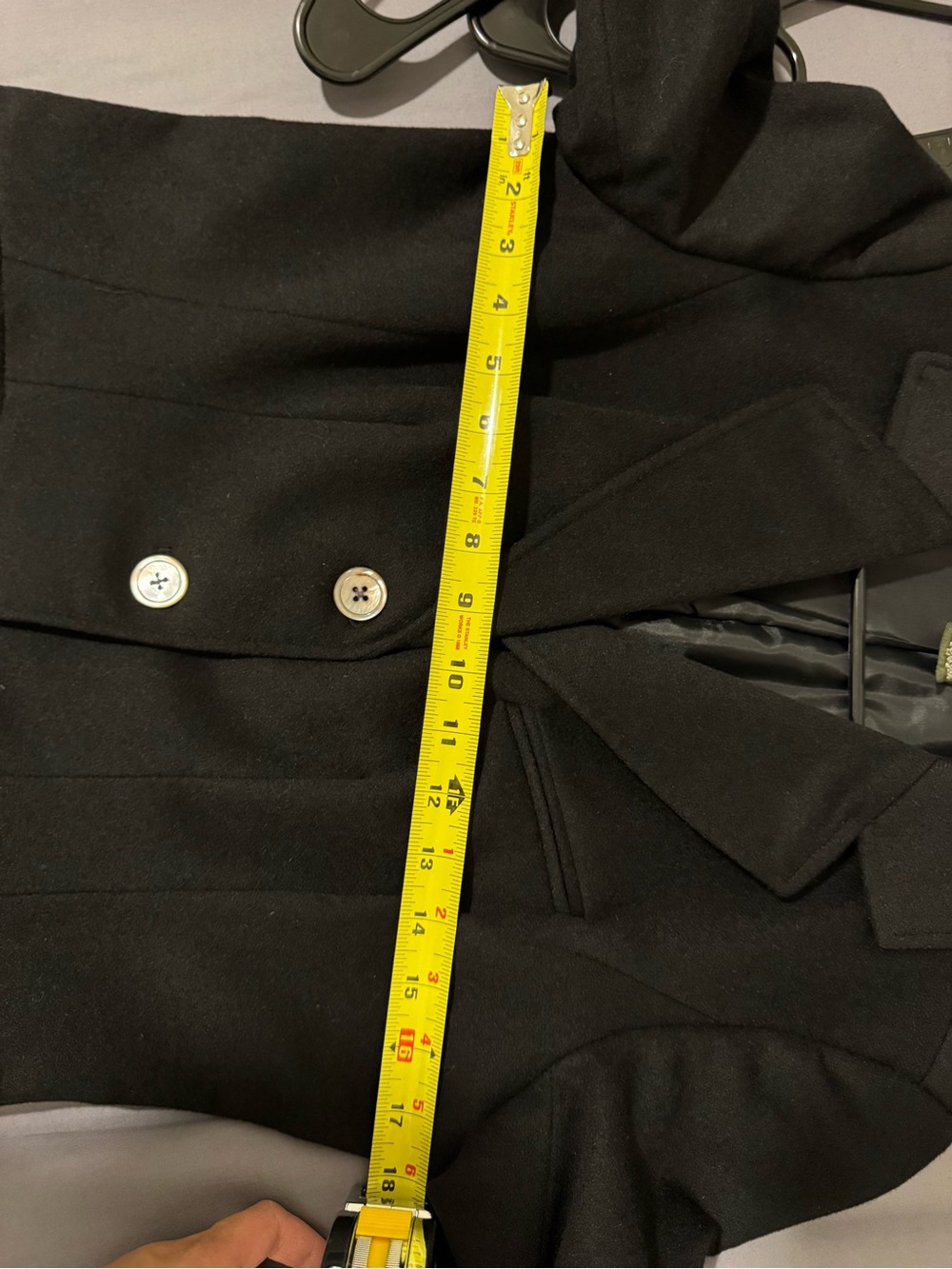 Vintage Eddie Bauer Black Women’s Tailored Blazer Jacket - Picture 7 of 8